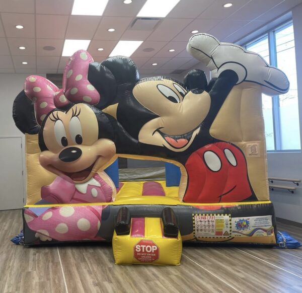 Sautoir Mickey et Minnie Mouse